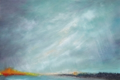 RAIN AND FIRE- OIL ON BOARD