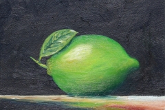 STUDY LIME 1 - OIL (SOLD)