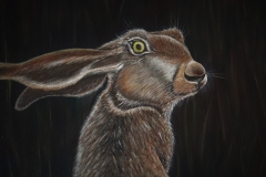 ONE LAST GLANCE - OIL ON BOARD (NFS)